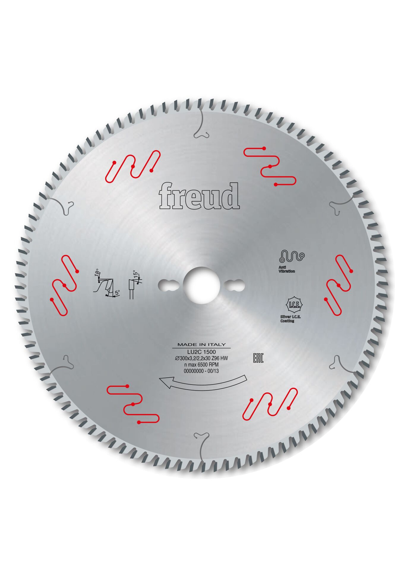 FREUD AHŞAP TESTERE FİNİSHK 300*3,2/2,2*30 Z=72 LG2B1100