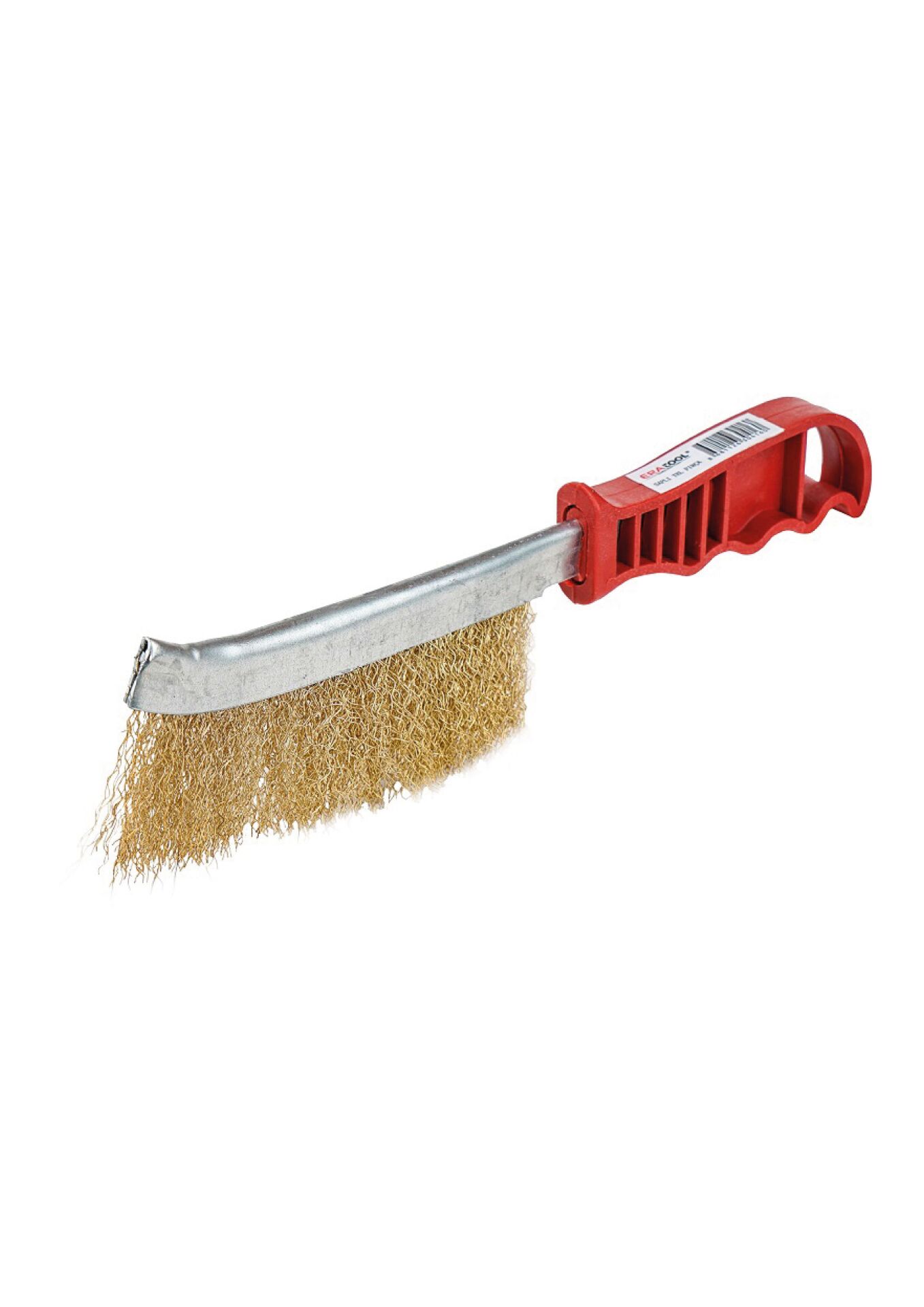 EL TİPİ SARI TELLİ FIRÇA 75-80GR. PLASTİK SAPLI ERA10058 ERATOOL