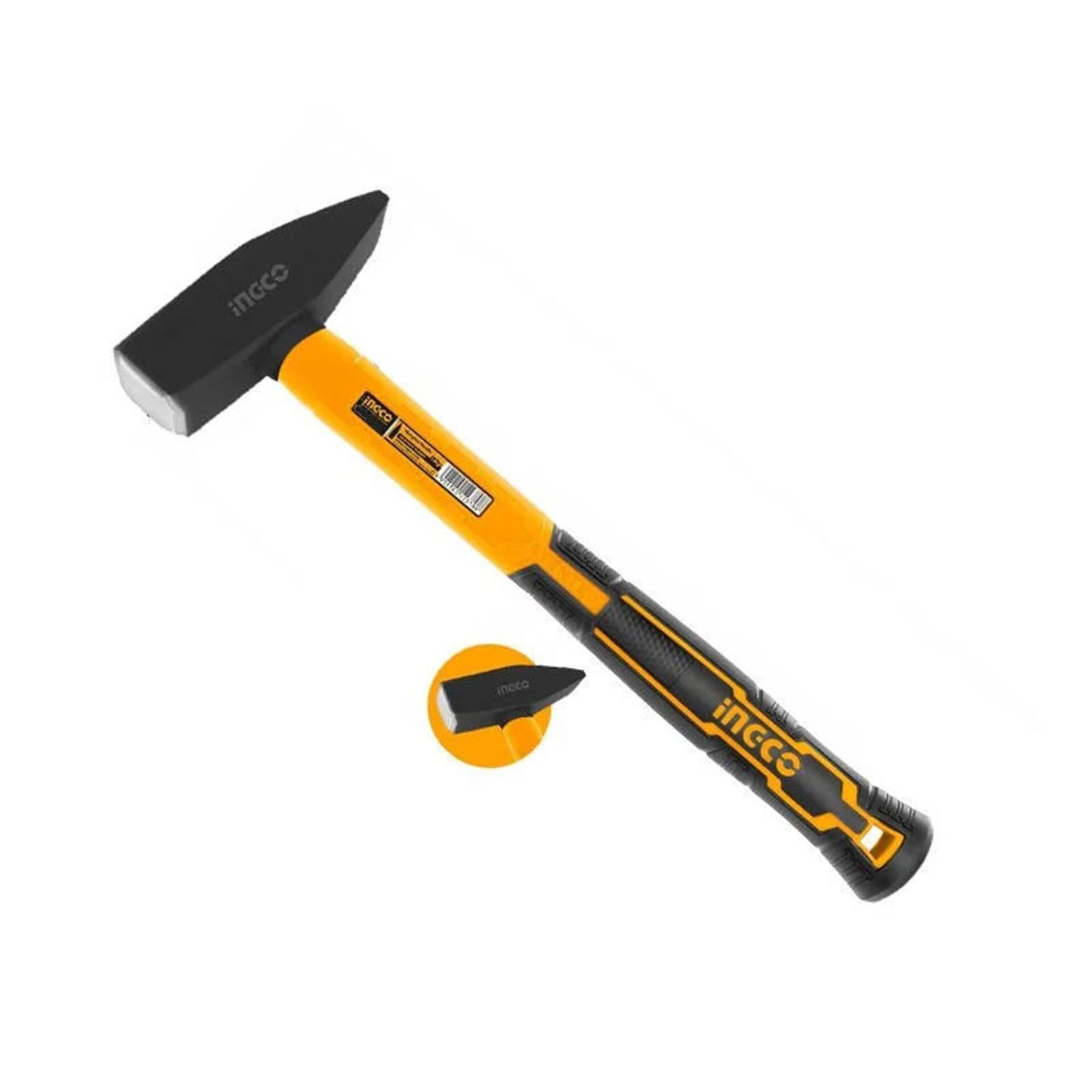 INGCO HMHS82001 FİBERGLASS SAPLI MAKİNİST ÇEKİÇ 200G
