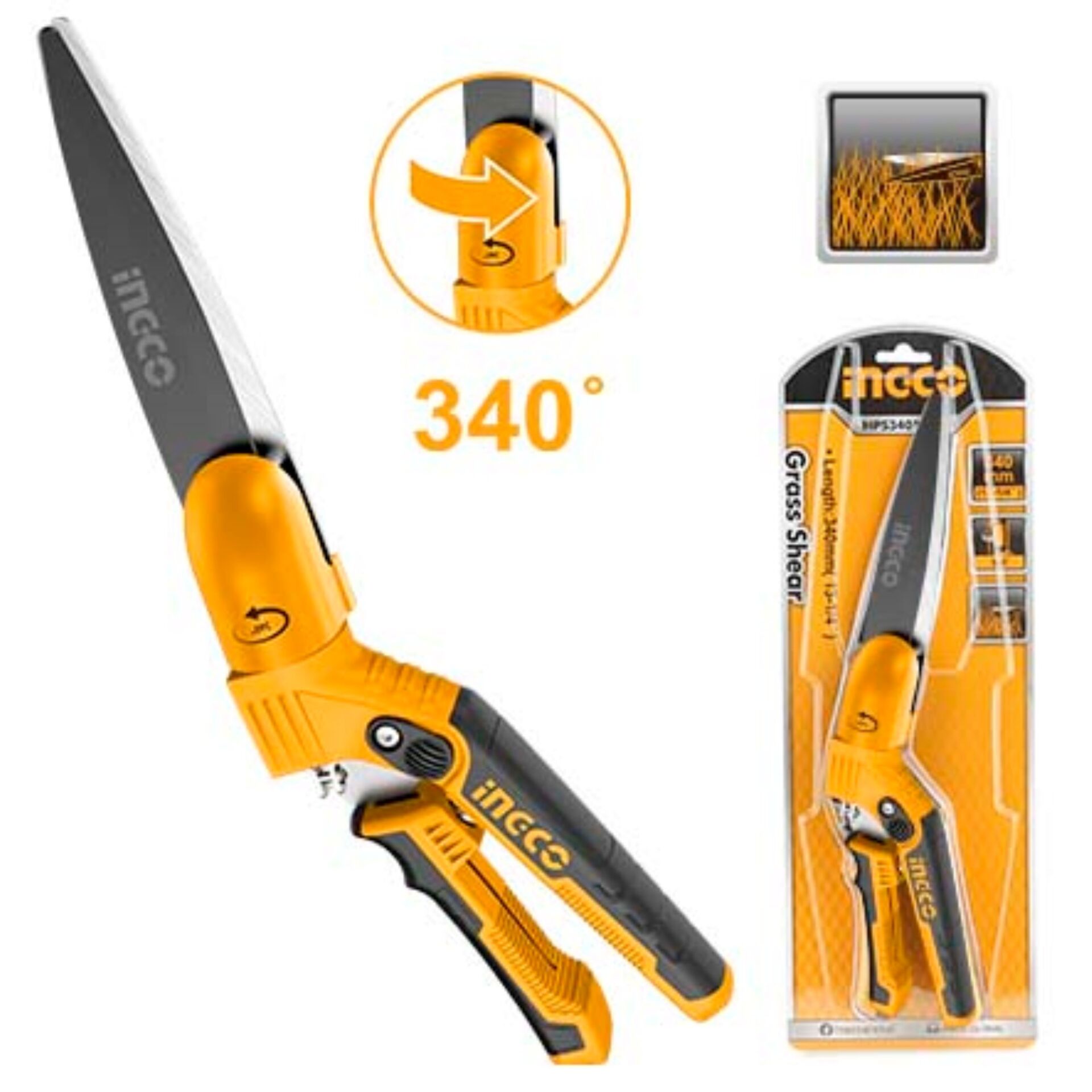 ÇİM KESME MAKASI 340° HPS3401 İNGCO