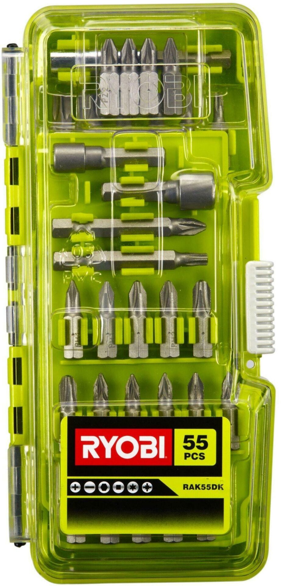 RYOBİ RAK55DK 55 PARÇA VİDALAMA SETİ T5132004357 ?