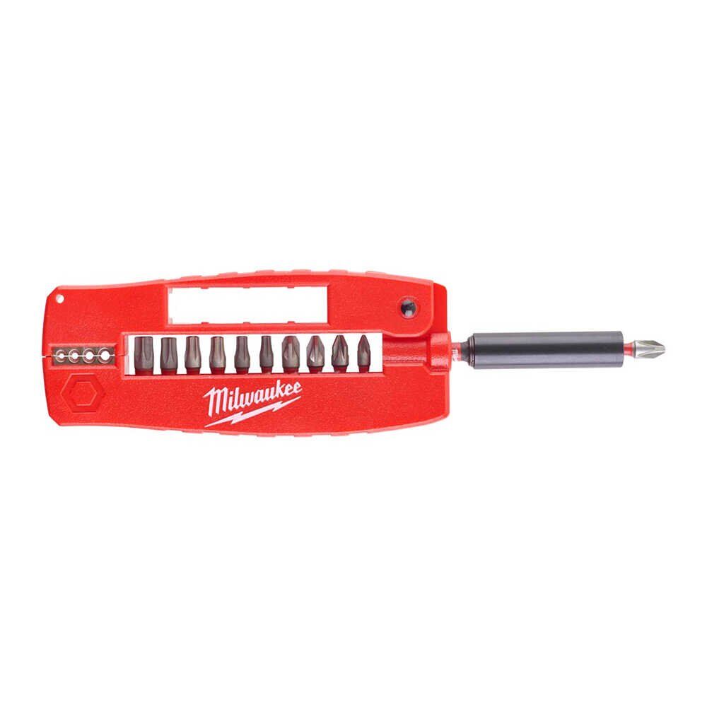 MILWAUKEE T4932430910 BİTS UÇ SETİ 12 PRÇ + KALBO SIYIRMA 12'Lİ