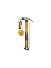ENDÜSTRİYEL FİBERGLASS SAPLI ÇATAL ÇEKİÇ 450G HCHD0166 INGCO